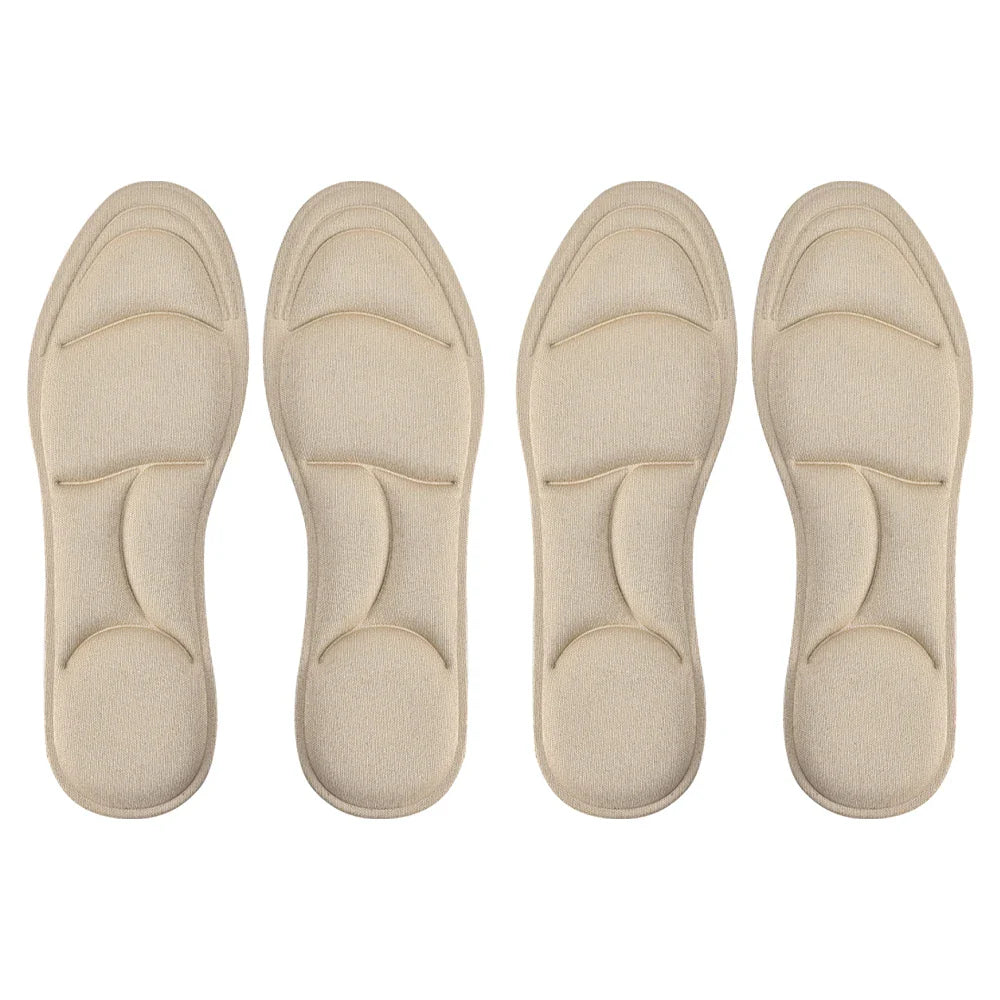 5D orthopaedic insoles with padding