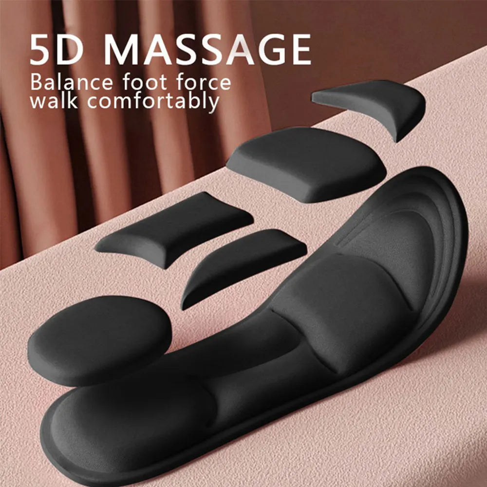 5D orthopaedic insoles with padding